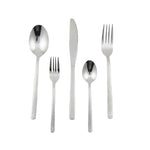 Load image into Gallery viewer, Silver Design Handle Cutlery Set