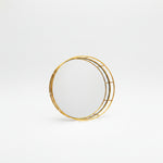 Load image into Gallery viewer, Gold Round Mirror Tray
