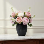 Load image into Gallery viewer, Matt Black Vase