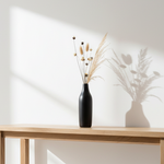 Load image into Gallery viewer, Black Bottle-Shaped Vase
