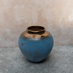 Load image into Gallery viewer, Rustic Design Blue Vase
