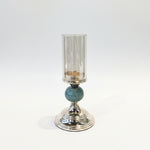 Load image into Gallery viewer, Gold and Green Candle Holder