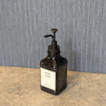 Load image into Gallery viewer, Dark Amber Glass Soap Dispenser