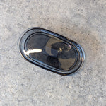 Load image into Gallery viewer, Black Glass Bathroom Dish