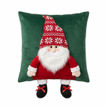 Load image into Gallery viewer, Teeny Santa Cushion Cover