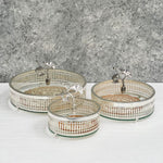 Load image into Gallery viewer, Round Serving Tray with Lid