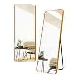 Load image into Gallery viewer, Rectangle Gold Full-Length Mirror