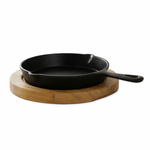 Load image into Gallery viewer, Hot Plate With Wood Base