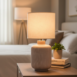 Load image into Gallery viewer, Blush Rounded Table Lamp
