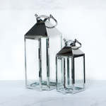 Load image into Gallery viewer, Silver Metal Lantern - 306