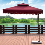 Load image into Gallery viewer, Side-Pole Square Umbrella