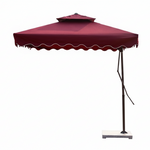 Load image into Gallery viewer, Side-Pole Square Umbrella