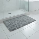 Load image into Gallery viewer, Grey Bathroom Carpet 45cm x75cm