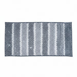 Load image into Gallery viewer, Grey & White Bathroom Carpet 45cm x75cm