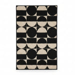 Load image into Gallery viewer, Black Oval Door Mat