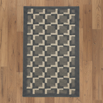 Load image into Gallery viewer, Grey Trellis Door Mat