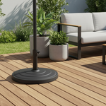 Load image into Gallery viewer, Steel Umbrella Base For Center Pole Umbrella