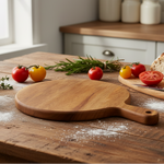Load image into Gallery viewer, Wooden Round Platter