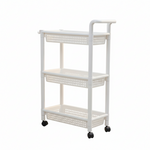 Load image into Gallery viewer, 4-Layer Trolley Rack With Handles