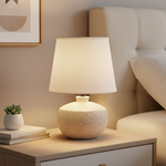 Load image into Gallery viewer, White Table Lamp