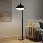 Load image into Gallery viewer, Black Arch Floor Lamp