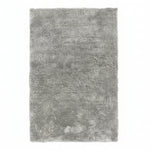 Load image into Gallery viewer, Grey High-Pile Shag Rug