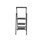 Load image into Gallery viewer, 3 Step Folding Ladder Black