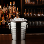 Load image into Gallery viewer, Ribbed Stainless Steel Ice Bucket