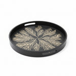 Load image into Gallery viewer, Gold Leaves With Black Tray