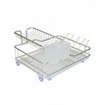 Load image into Gallery viewer, Two-Tier Silver Dish Rack