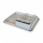 Load image into Gallery viewer, Silver Foldable Dish Drainer