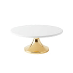 Load image into Gallery viewer, White Gold Cake Stand