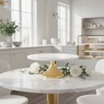 Load image into Gallery viewer, White Gold Cake Stand