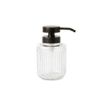 Load image into Gallery viewer, Clear Ribbed Soap Dispenser