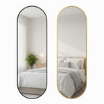 Load image into Gallery viewer, Gold Black Full-Length Mirror