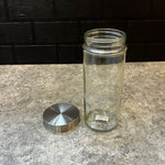 Load image into Gallery viewer, Round Glass Jar with Silver Lid