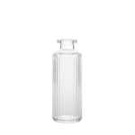 Load image into Gallery viewer, Striped Clear Glass Vase
