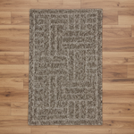 Load image into Gallery viewer, Taupe Geometric Door Mat