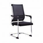 Load image into Gallery viewer, Black Mesh Visitors & Conference Chair