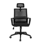 Load image into Gallery viewer, Flat-Back Headrest Office Chair 848A