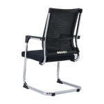 Load image into Gallery viewer, Black Mesh Visitors & Conference Chair