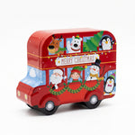 Load image into Gallery viewer, Christmas Double Decker Tin