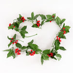 Load image into Gallery viewer, Berry &amp; holly garland 175cm
