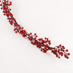 Load image into Gallery viewer, Red berry garland  180cm
