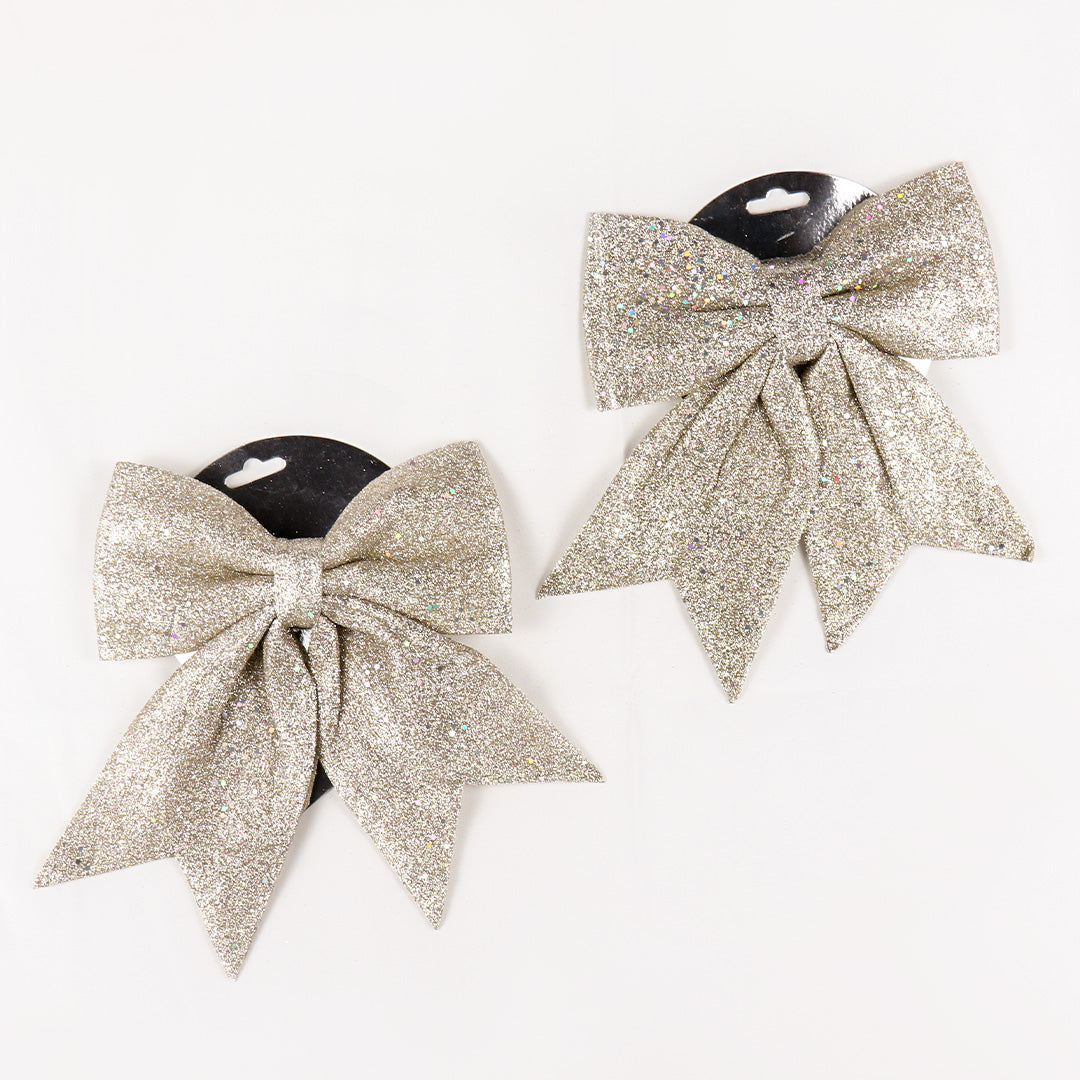 Champagne Bow 25cm OTH116