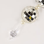 Load image into Gallery viewer, Hanging Mirror Ball Décor 25cm  OTH229

