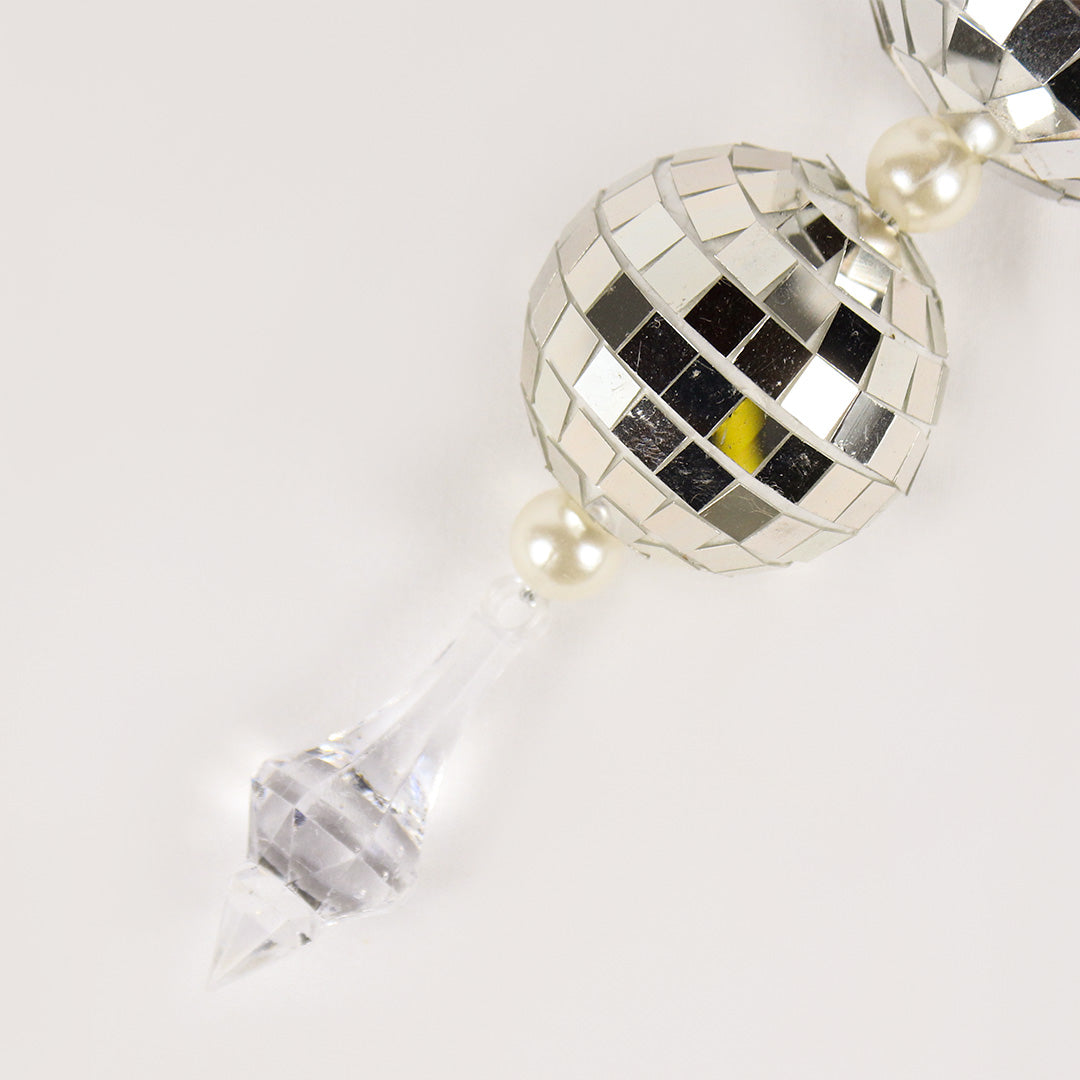 Hanging Mirror Ball Décor 25cm  OTH229