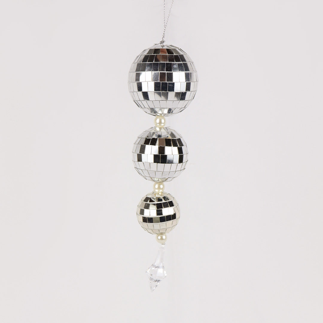 Hanging Mirror Ball Décor 25cm  OTH229
