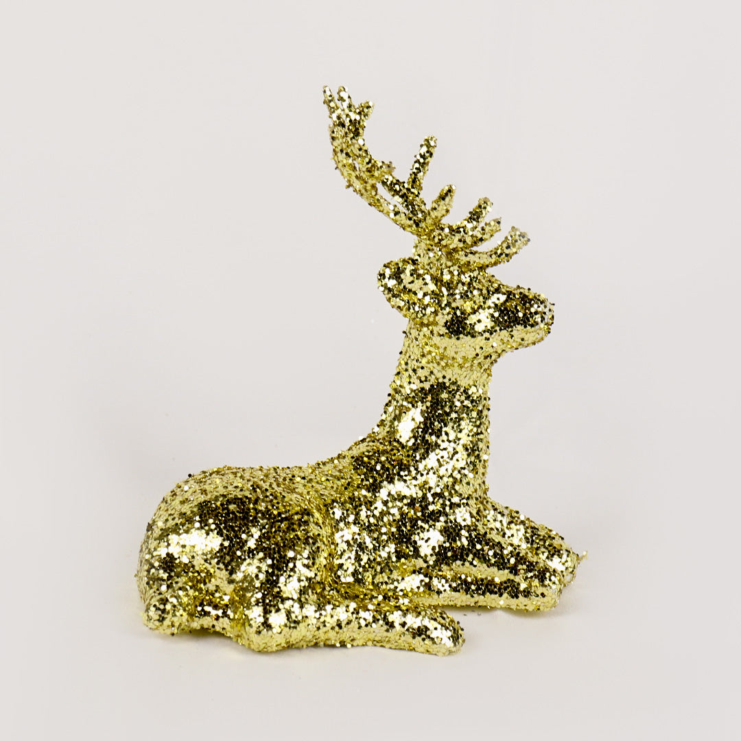 Gold Reindeer 13cm