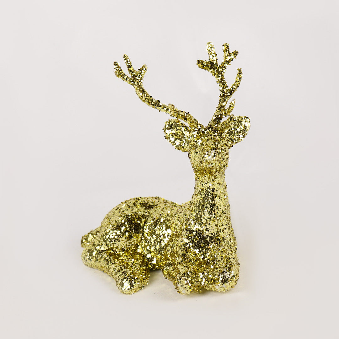 Gold Reindeer 13cm